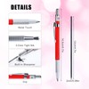 Mechanical Carpenter Pencil Set, 1pc Pencil and 12pcs 2B Pencils