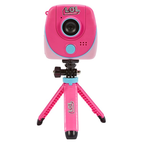 LOL Surprise HD Studio - Fotocamera per Foto e Video ad Alta Definizione - con Effetti Speciali e sfondi, Software di Editing, Selfie Stick, treppiede e Altro - età: 6+ Anni