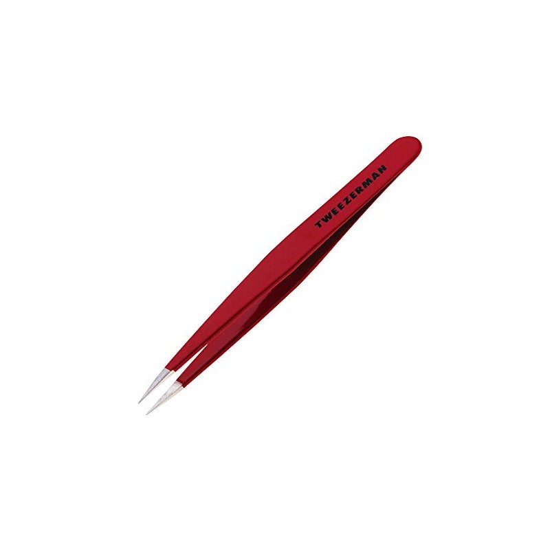 Tweezerman Stainless Steel Point Tweezer in Assorted Colors