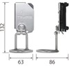 TJM Design SFKHS-H1M Removable System Removable Tool Holder Heavy Duty