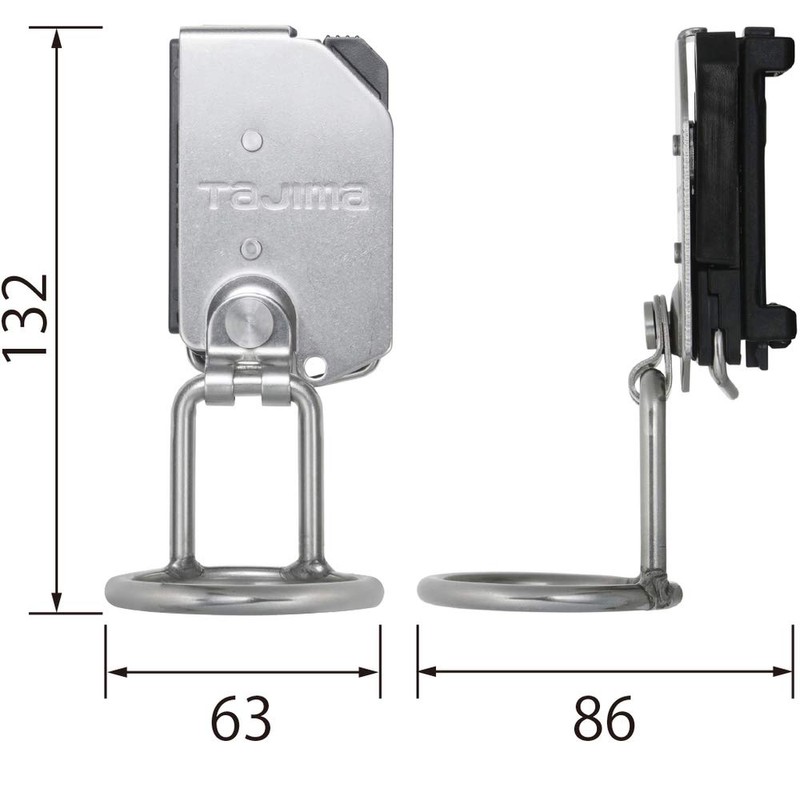 TJM Design SFKHS-H1M Removable System Removable Tool Holder Heavy Duty