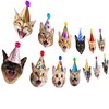 Cat Party Garland Cat Faces Birthday Garland Kitties Birthday Party