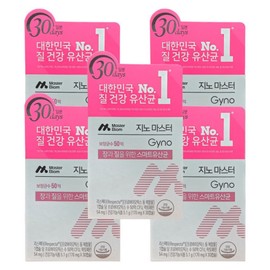 MasterBiome Gino Master 170mg x 30 Capsules 5 Vaginal Health Lactic Acid Bacteria () Respecta Probiotics / 마스터바이옴 지노 마스터 170mg x 30캡슐 질건강 유산균 5개 ()리스펙타 프로바이오틱스
