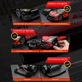 GoolRC RC Drift Car 1/16 RC Car Remote Control Car 2.4GHz 4WD 30km/h RC Race Car High Speed Kids Gift RTR RC Cars for Boys Waterproof Electric Car Toy Car