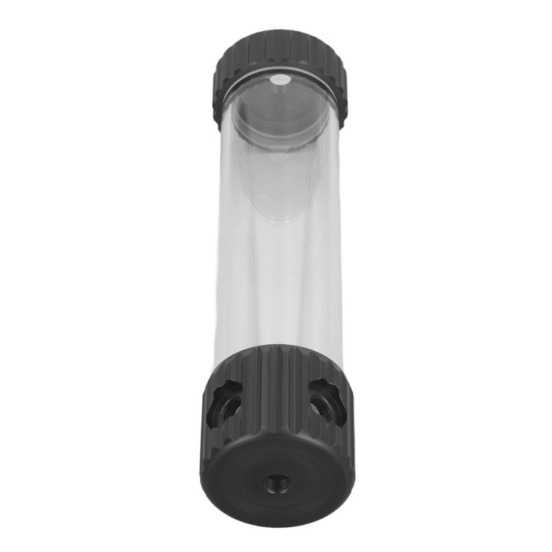 Cylindrical Water Cooling Reservoir Built in Filter Transparent 515ml Water