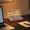 Lampeez Light up AA Coin Holder, Sobriety Milestone Display, Acrylic