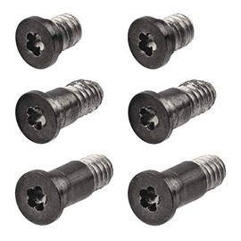 Willhom Bottom Case Screws (Pentalobe P5) 6 pcs Replacement for MacBook Pro 13" A1708 (2016-2017) A2159 (2019) (Space Gray)