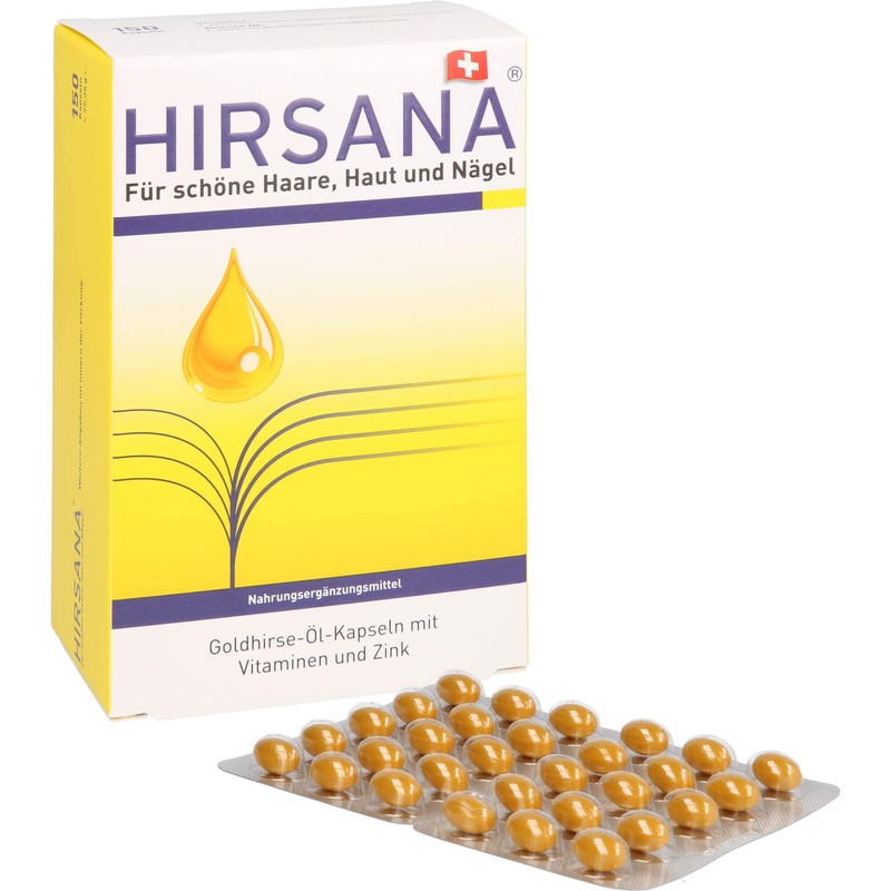 Hirsana Gold Millet Oil Capsules Pack of 150