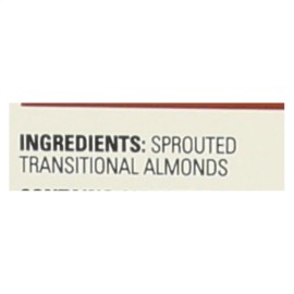 UD_Living Intentions Activated Sprouted Nuts Case of 6-6 Oz Unsalted Almonds Fruit & Vegetable Snacks