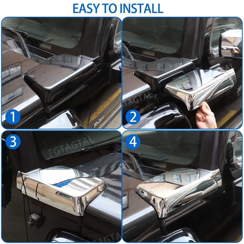 Side Air Intake Hood Vent Cover Compatible with Hummer H3