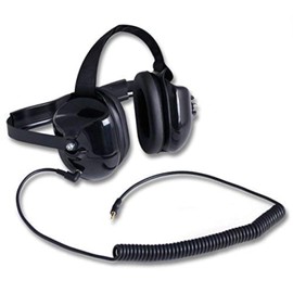 Rugged NASCAR Behind The Head Headset for Race Fan Racing Radios Electronics Communications – Connects to Scanners