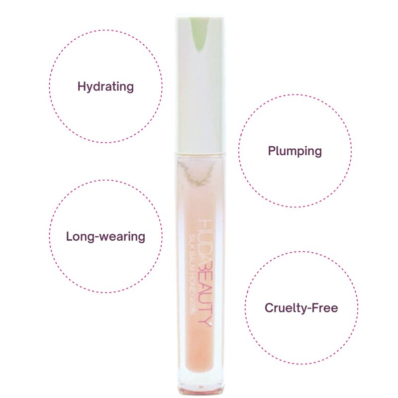 HUDA BEAUTY Silk Balm Honey Kiss Lip Balm