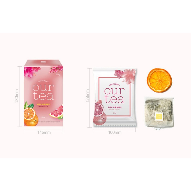 아워티 오렌지 자몽 블랙티 Our Tea Orange Grapefruit Black Tea