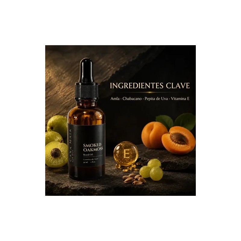 Aceite Para Barba Y Bigote Hidratante Con Aceite Amla 30ml