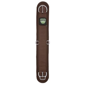 Weaver Leather Neoprene Straight Smart Cinch , Brown, 30"