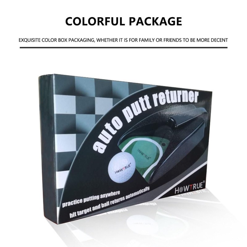 ANMEISH Golf Automatic Putting Cup, Golf Ball Returner, Golf Ball