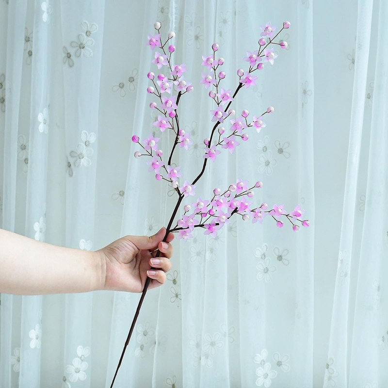 1 Piece Plastic Artificial Flower Decorative Handicrafts and Ornaments, Acrylic