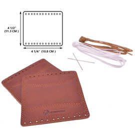 Leather Motorcycle Handlebar Grip Covers, No Fringe Brake Clutch Covers for HD Motorcycles (Brown: Handlebar Cover)