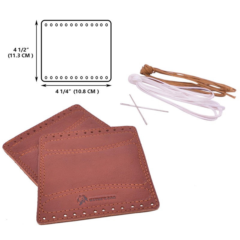 Leather Motorcycle Handlebar Grip Covers, No Fringe Brake Clutch Covers
