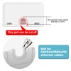 VCELINK Keystone Jack Surface Mount Box 1-Port for UTP Cat6/Cat5e/Cat5