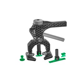 kauplus Adjustable Dent Lifter Kit, Paintless Auot Body Swivel Feet Dent Repair Puller Tool Set, with Round Pulling Tabs & Straight Glue Tabs