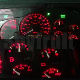 SHYFRULT Instrument Gauge-Cluster Light Bulbs LED Kit For 2001-2005 Honda Civic MT-