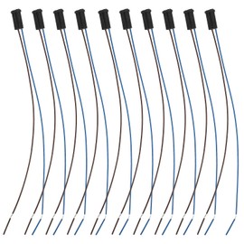 Generic 10Pcs G4 Lamp Base G4 Bulb Socket Miniature Light Base Socket Low Voltage Lamp Holder Socket, H10V2S707141G