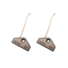 Trade-Shop 2x Carbon Brushes Motor Carbon Brushes 4 x 16 x 30 mm with Cable without Holder Replaces Miele 5153702 4490382 4490381 4490380 / Tumble Dryer