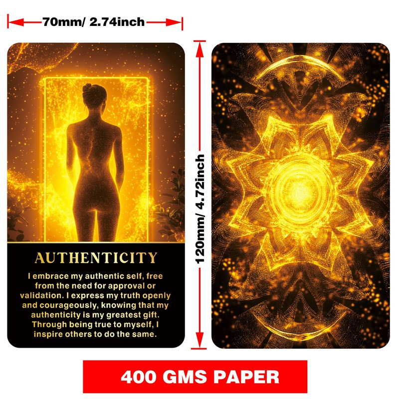 DPEHAKMK Path of Light Orale Deck, Spiritual Oracle Cards, Life