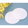 ONLYKXY 3 Pieces 3.93 Inch Silicone Coasters, Round Coasters for