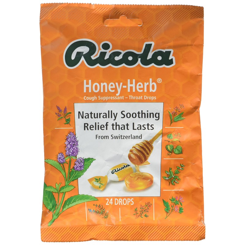 Ricola Natural Honey Herb 24 Drops