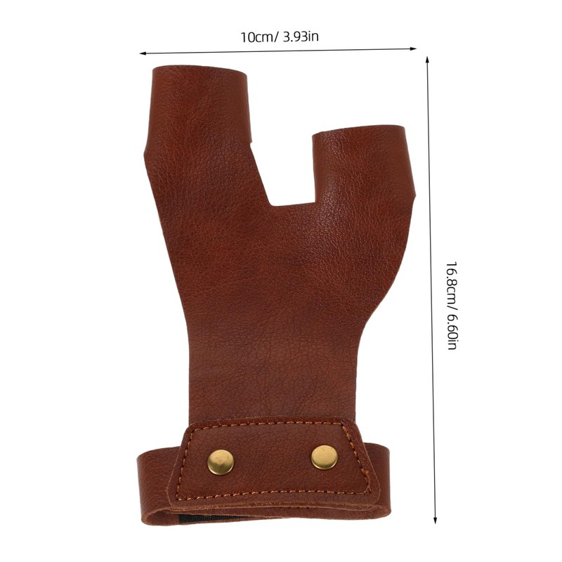 Mipcase Hunting Gloves Archery Finger Tabs for Bow Shooting Comfortable