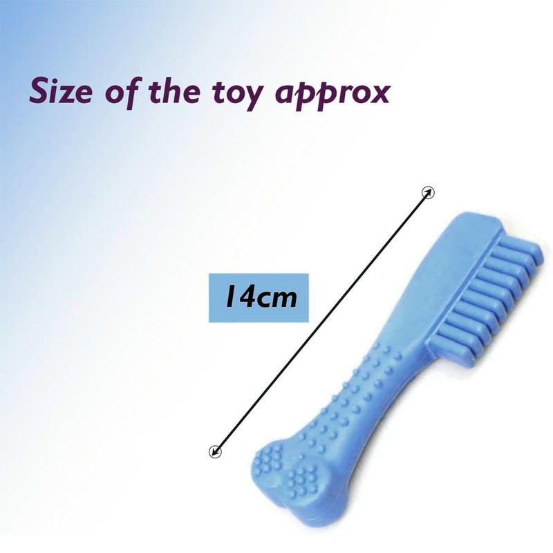 Mintique 1x Pet Chew Toy Soft-Rubber Resistant Playing Chewing Rubber