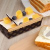 Housoutil 25 Moldes De Pan De Papel Café Rectangular, Papel