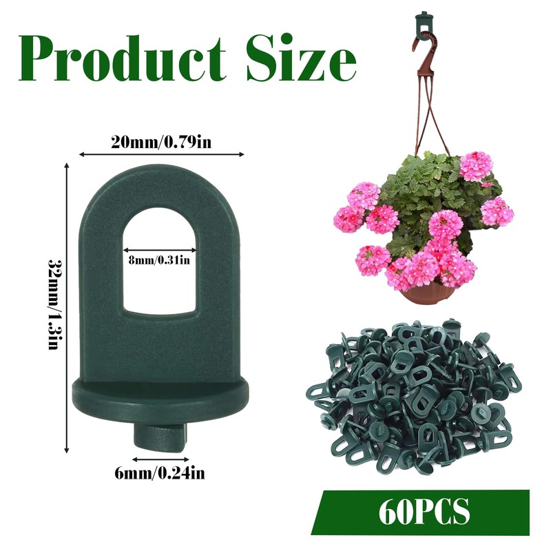 Hopton Greenhouse Accessories - Sturdy Greenhouse Clips, Clips for Greenhouse,