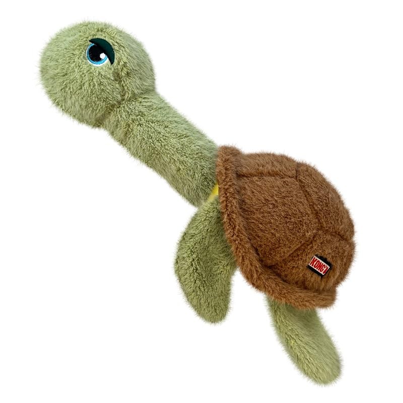 KONG Scruffs Plush Assorted Dog Toy (Turtle)