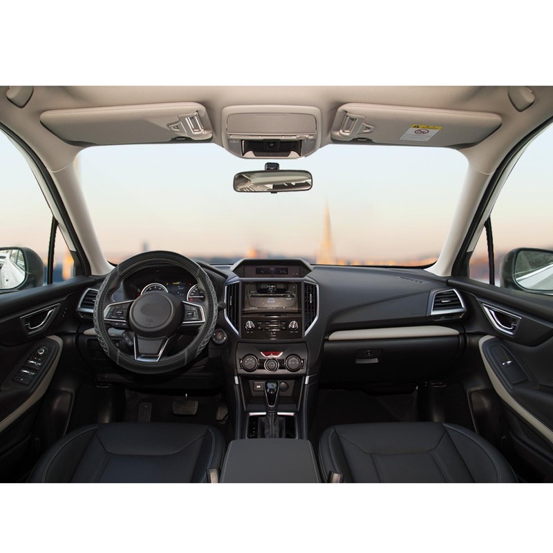 West Llama Customized Auto Car Steering Wheel Cover for Subaru
