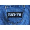 Ivamis Respect The Beard Patch- 4x1.5 inch - P6288
