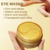 24k Gold Under Eye Patches - 60 Pcs Eye Mask