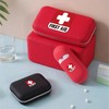 3PCS First Aid Sign Sticker for Box，Self-Adhesive Waterproof Small First