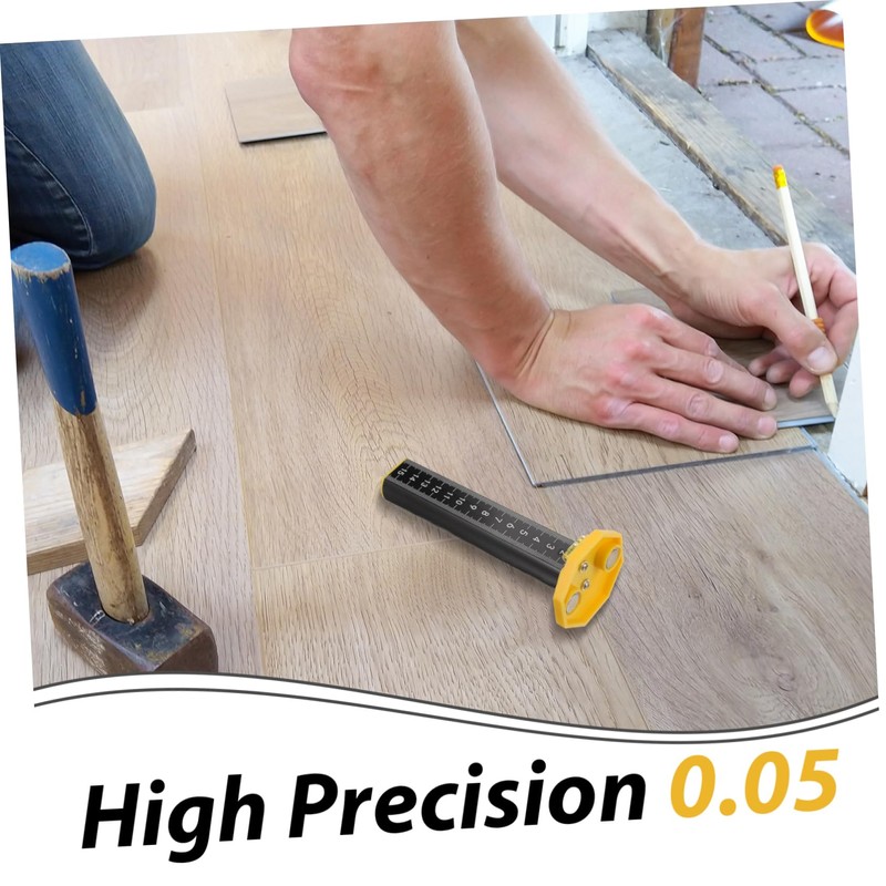 Operitacx Contour Gauge Tool Ruler Profile Gauge for Tiling and