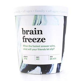 Brain Freeze Family Card Game: The Speak-Before-You-Think Party Game for All Ages - Family Edition