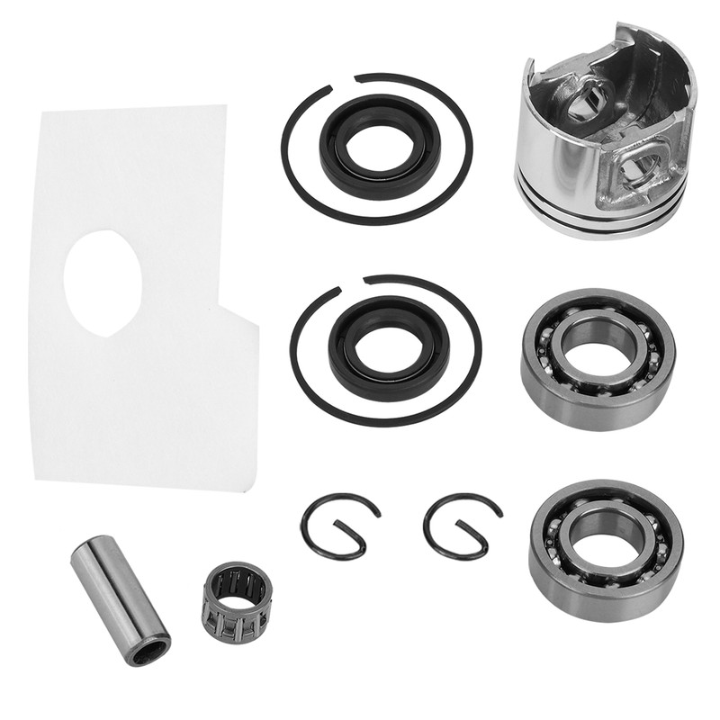 Aluminum Piston Kit Replacement Chain Saw Accessory Spare Parts for
