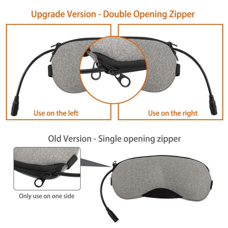 Heated Eye mask - VINDAR Cotton Eye Mask, Warming Night