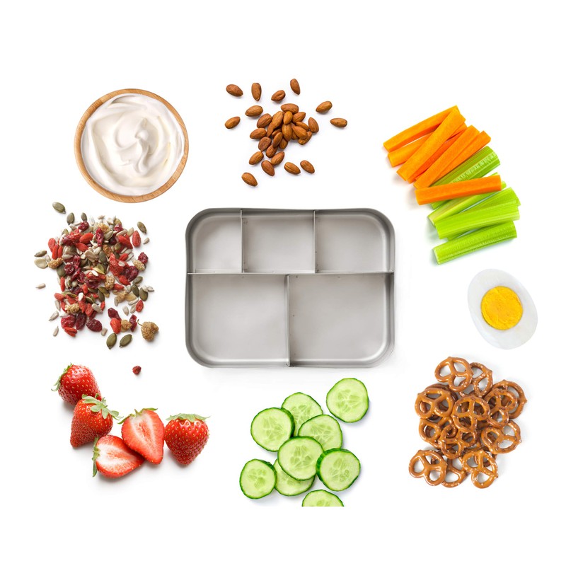 Bits Kits Stainless Steel Bento Box Lunch and Snack Container