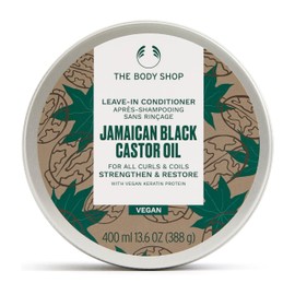 The Body Shop Leave in Conditioner – Jamaican Black Castor Oil – For All Curls & Coils 400 ml