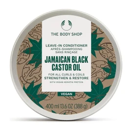 The Body Shop Leave in Conditioner – Jamaican Black Castor Oil – For All Curls & Coils 400 ml
