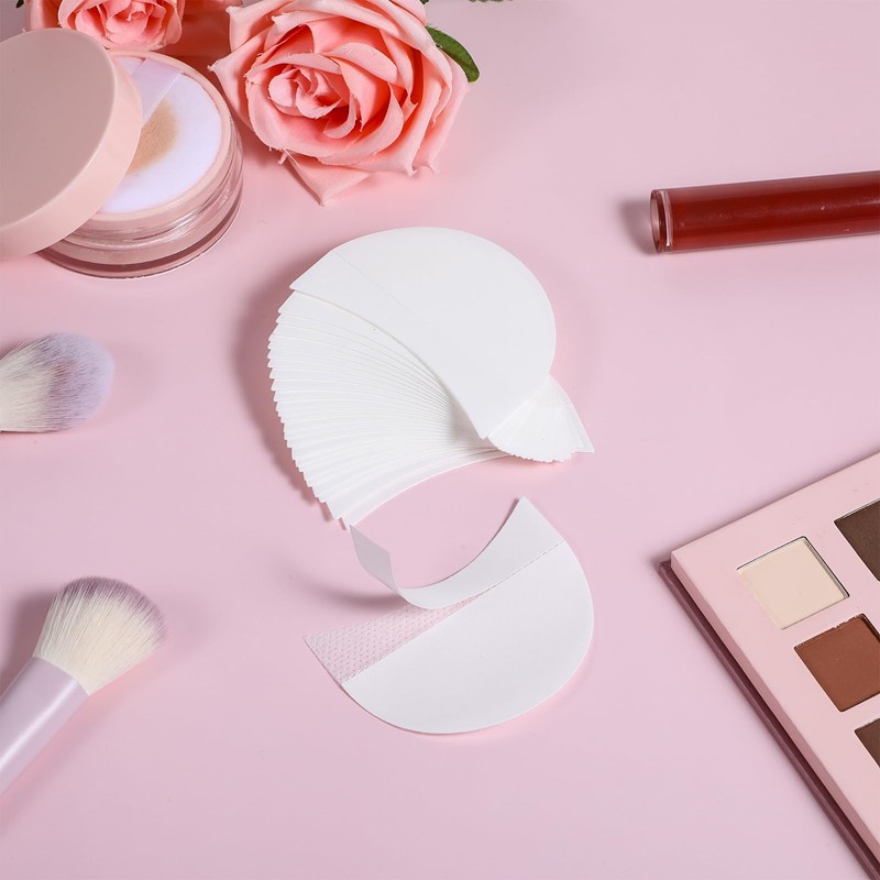 JJUNW 100 Pcs Eyeshadow Shields, Lint Free Eyeshadow Shield Gel