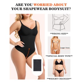 AHENCON 2PC-Bodysuit Extender 2 Snap For Women Adjustable Crotch Add 3" Length To Shapewear Bodysuit Crotch Extender