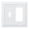 Franklin Brass W35246-PW-C Classic Architecture Switch/Decorator Wall Plate/Switch Plate/Cover, White